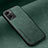 Custodia Lusso Pelle Cover DY1 per Oppo A57s Verde