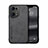 Custodia Lusso Pelle Cover DY1 per Oppo Find X5 5G Nero