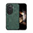 Custodia Lusso Pelle Cover DY1 per Oppo Reno11 Pro 5G Verde