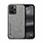 Custodia Lusso Pelle Cover DY1 per Realme 10 5G Grigio