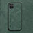 Custodia Lusso Pelle Cover DY1 per Samsung Galaxy F12 Verde