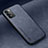 Custodia Lusso Pelle Cover DY1 per Samsung Galaxy Note 20 5G Blu