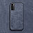 Custodia Lusso Pelle Cover DY1 per Samsung Galaxy S20 FE (2022) 5G Blu