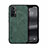 Custodia Lusso Pelle Cover DY1 per Vivo X70 5G Verde