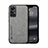 Custodia Lusso Pelle Cover DY1 per Xiaomi Mi 12T 5G Grigio