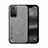 Custodia Lusso Pelle Cover DY1 per Xiaomi Poco M4 Pro 5G Grigio