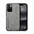 Custodia Lusso Pelle Cover DY1 per Xiaomi Redmi 10 4G Grigio