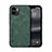 Custodia Lusso Pelle Cover DY1 per Xiaomi Redmi A1 Verde