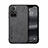 Custodia Lusso Pelle Cover DY1 per Xiaomi Redmi Note 11 5G Nero