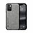 Custodia Lusso Pelle Cover DY1 per Xiaomi Redmi Note 11S 4G Grigio