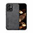 Custodia Lusso Pelle Cover DY1 per Xiaomi Redmi Note 12 4G Nero