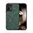 Custodia Lusso Pelle Cover DY1 per Xiaomi Redmi Note 13 5G Verde