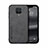 Custodia Lusso Pelle Cover DY1 per Xiaomi Redmi Note 9 Pro Nero