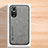 Custodia Lusso Pelle Cover DY2 per Huawei Honor 50 5G Grigio