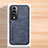 Custodia Lusso Pelle Cover DY2 per Huawei Honor 80 GT 5G Blu