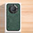 Custodia Lusso Pelle Cover DY2 per Huawei Honor X9a 5G Verde