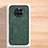 Custodia Lusso Pelle Cover DY2 per Huawei Mate 50 Verde