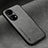 Custodia Lusso Pelle Cover DY2 per Huawei P50 Pro Grigio