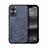 Custodia Lusso Pelle Cover DY2 per Oppo A96 5G Blu