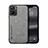 Custodia Lusso Pelle Cover DY2 per Realme 10 4G Grigio