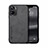 Custodia Lusso Pelle Cover DY2 per Realme 10 4G Nero