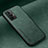 Custodia Lusso Pelle Cover DY2 per Vivo X70 5G Verde