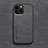 Custodia Lusso Pelle Cover DY3 per Apple iPhone 12 Pro Max Nero