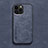 Custodia Lusso Pelle Cover DY3 per Apple iPhone 13 Pro Blu