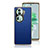 Custodia Lusso Pelle Cover GS1 per Oppo Reno11 Pro 5G Blu