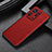 Custodia Lusso Pelle Cover GS1 per Xiaomi Mi Mix 4 5G Rosso