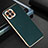 Custodia Lusso Pelle Cover GS3 per Huawei Nova 8 SE 4G Verde