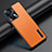 Custodia Lusso Pelle Cover JB1 per Oppo Reno9 Pro 5G Arancione