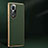 Custodia Lusso Pelle Cover JB2 per Huawei Honor 50 5G Verde