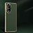 Custodia Lusso Pelle Cover JB2 per Huawei Honor 80 5G Verde