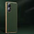 Custodia Lusso Pelle Cover JB2 per Huawei P50 Pro Verde