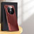 Custodia Lusso Pelle Cover JB6 per Huawei Mate 50 Pro Rosso