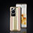 Custodia Lusso Pelle Cover JB6 per Huawei P60 Oro