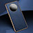 Custodia Lusso Pelle Cover K02 per Huawei Mate 40E 4G Blu