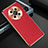 Custodia Lusso Pelle Cover K03 per Huawei Mate 40E Pro 4G Rosso