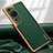 Custodia Lusso Pelle Cover LD1 per Huawei P60 Art Verde