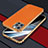 Custodia Lusso Pelle Cover LD3 per Apple iPhone 13 Pro Arancione