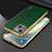Custodia Lusso Pelle Cover LD3 per Apple iPhone 14 Verde
