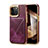 Custodia Lusso Pelle Cover MT2 per Apple iPhone 14 Pro Viola