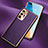 Custodia Lusso Pelle Cover N03 per Huawei P40 Pro Viola