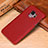 Custodia Lusso Pelle Cover P01 per Samsung Galaxy S9 Rosso