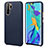 Custodia Lusso Pelle Cover P04 per Huawei P30 Pro New Edition Blu