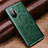 Custodia Lusso Pelle Cover per Huawei Nova 8 5G Verde