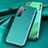 Custodia Lusso Pelle Cover per Huawei P40 Lite 5G Verde