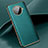 Custodia Lusso Pelle Cover per Oppo Ace2 Verde