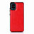 Custodia Lusso Pelle Cover per Samsung Galaxy A51 5G Rosso